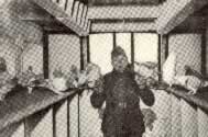 Click to enlarge. Pigeon Heroes, Frence Soldier with pigeon.