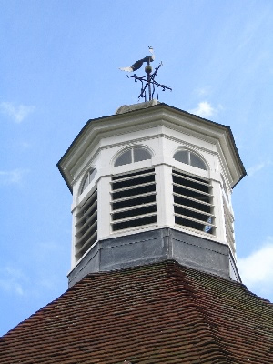 Felbrigg dovecote cupula, click for larger image