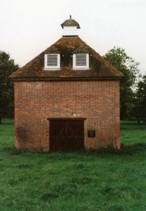 square brick dovecote