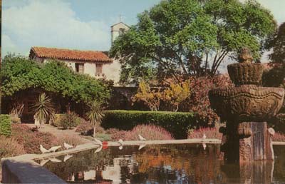 mission reflecting fountain