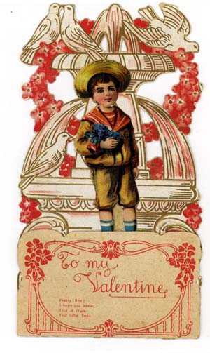 Popup valentine card